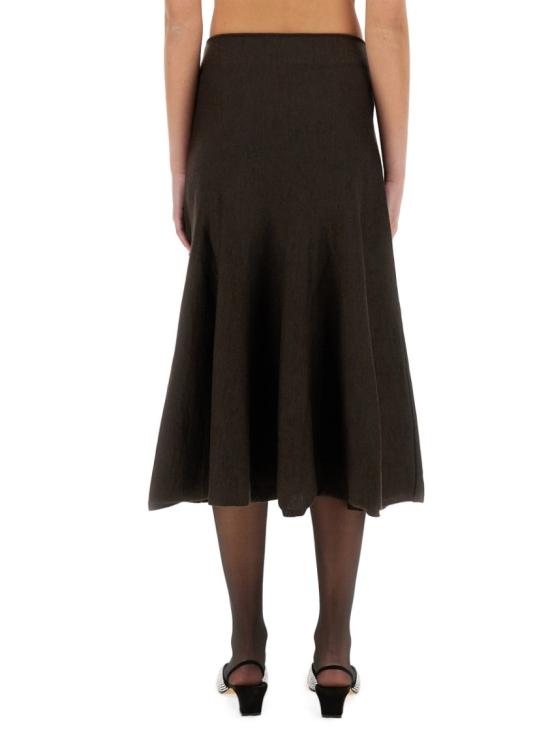  케이트 미디 스커트 9656511 K511393 Brown - KHAITE