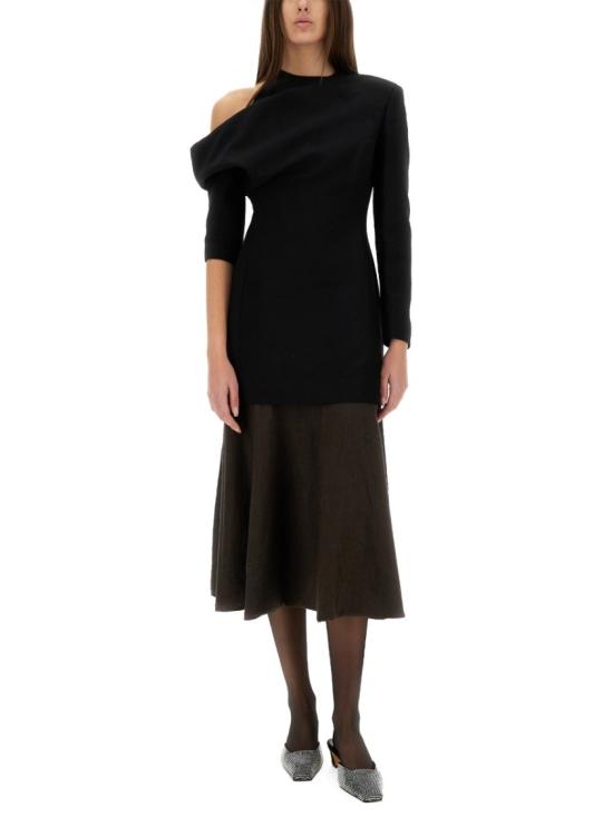  케이트 미디 스커트 9656511 K511393 Brown - KHAITE