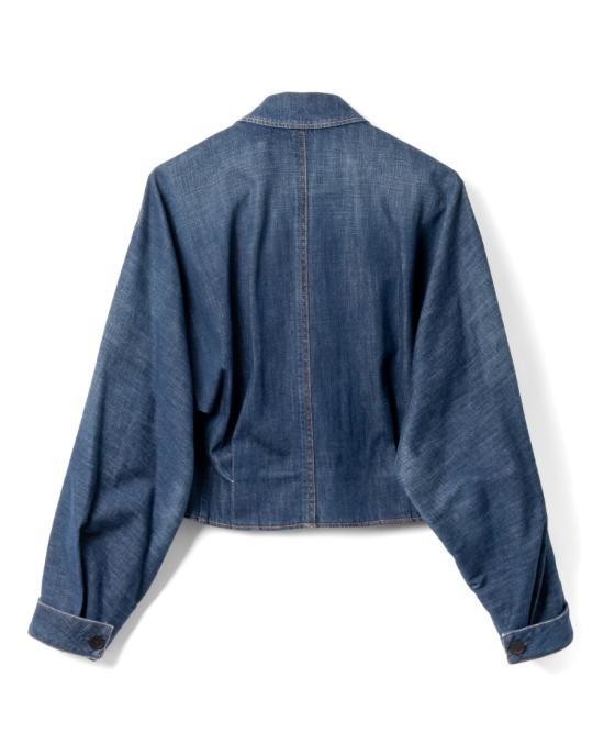 25FW 랑방 데님 자켓 RW CO0313 D089 E25 23 MEDIUM BLUE Blue - LANVIN