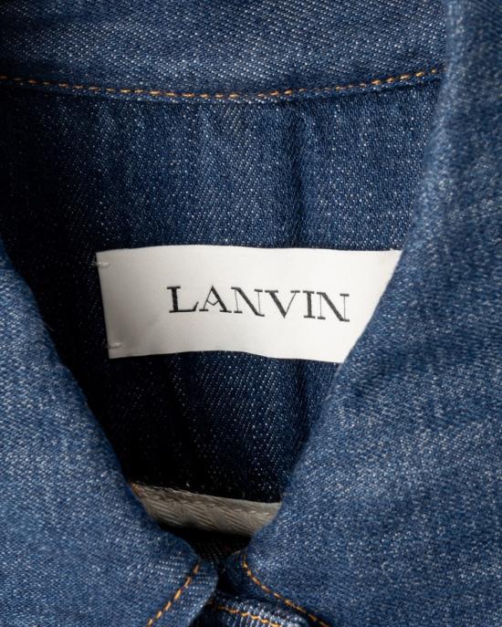 25FW 랑방 데님 자켓 RW CO0313 D089 E25 23 MEDIUM BLUE Blue - LANVIN