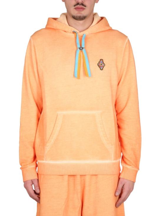  마르셀로 불론 후드 티셔츠 CMBB007 S23FLE0042025 Orange