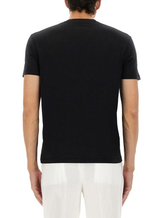 25FW 톰포드 반팔 티셔츠 JCS004 JMT012LB999 Black - TOMFORD