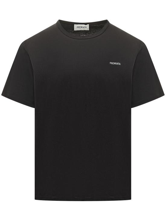 25FW 프리미아타 반팔 티셔츠 PA1032 BLACK