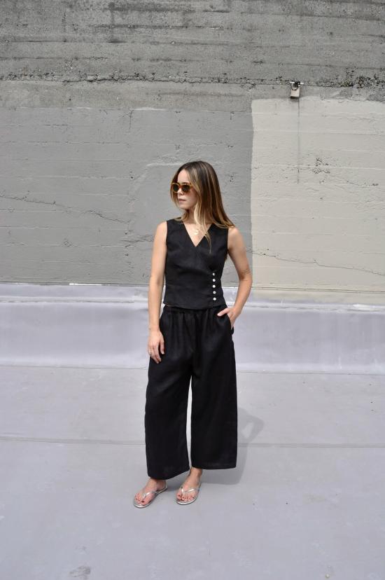  코코볼로 크롭 팬츠 오스틴 이지 팬츠 - COCOBOLO