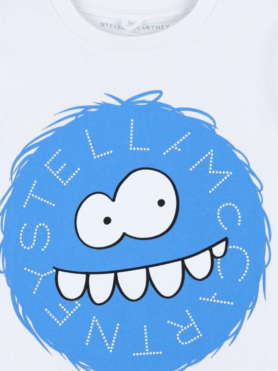 25FW [키즈] 스텔라 맥카트니 티셔츠 TX8Q31Z0434 100 White - STELLA MCCARTNEY