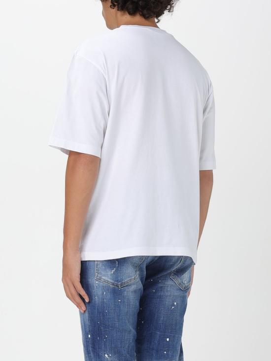 25FW 디스퀘어드2 반팔 티셔츠 S74GD1456D20020 100 White - DSQUARED2