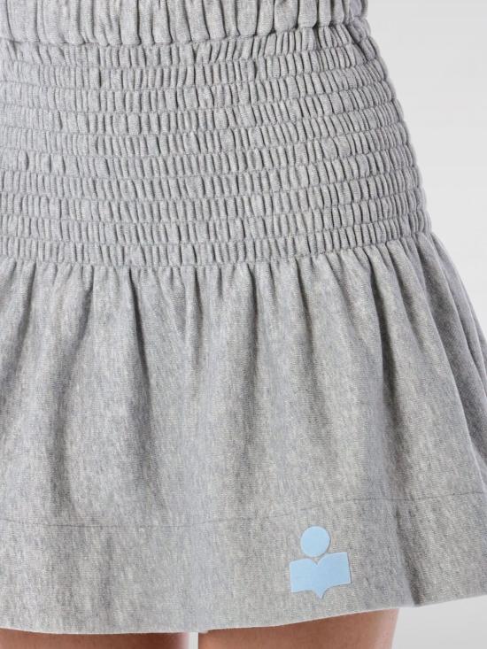 25FW 이자벨마랑에뚜왈 숏 스커트 JU0146FCA1M07E GYIB Grey - ISABEL MARANT ETOILE