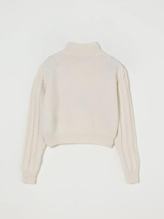 25FW [키즈] 엘리자베타프랜치 풀오버 EFMA171CFL230 D747 White - ELISABETTA FRANCHI