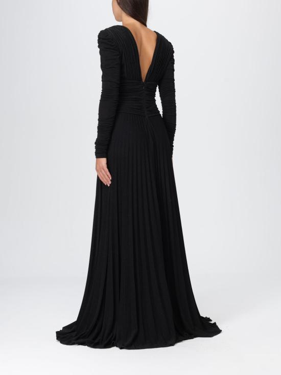 25FW 엘리자베타프랜치 롱 원피스 ABR40 110 Black - ELISABETTA FRANCHI