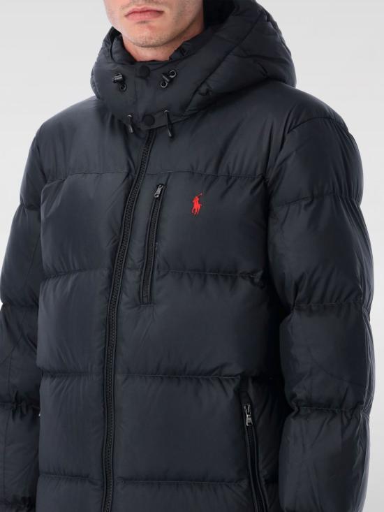 25FW 폴로 랄프로렌 고햄 다운 재킷  710968278 001 Black - POLO RALPH LAUREN