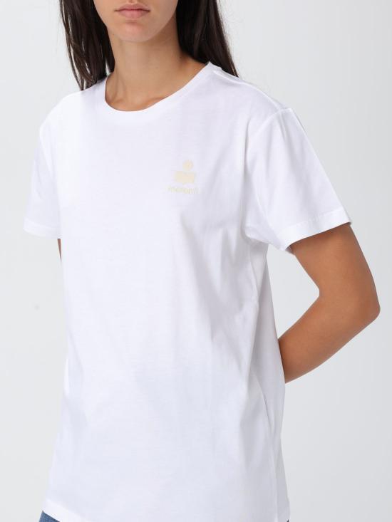 25FW 이자벨마랑에뚜왈 반팔 티셔츠 TS0070FAA1N98E 20WH White - ISABEL MARANT ETOILE