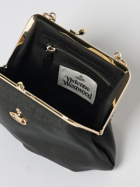 26SS 비비안웨스트우드 그래니 프레임 퍼스 4B010007WL001N N402 Black - VIVIENNE WESTWOOD