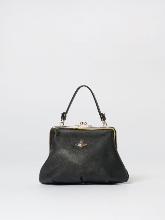 26SS 비비안웨스트우드 그래니 프레임 퍼스 4B010007WL001N N402 Black
