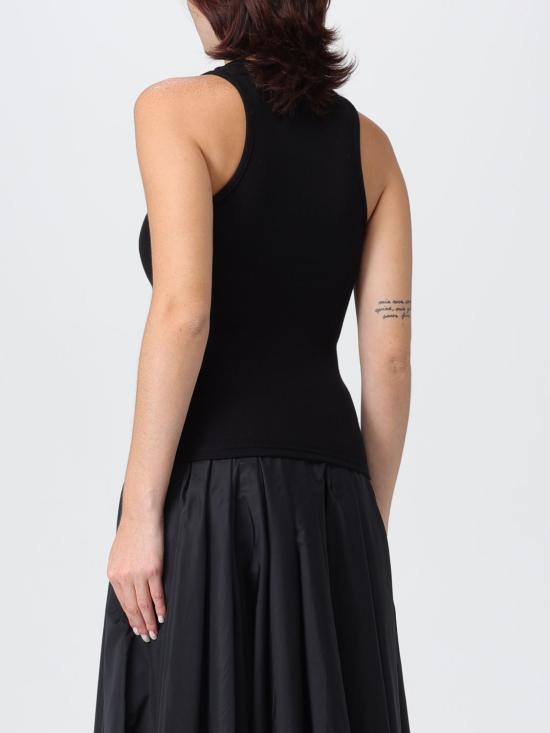 25FW 비비안웨스트우드 반팔 티셔츠 3G01003ZJ009C N401 Black - VIVIENNE WESTWOOD