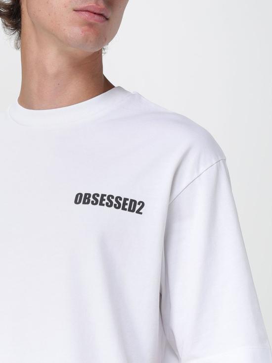 25FW 디스퀘어드2 반팔 티셔츠 S74GD1479D20033 100 White 1 - DSQUARED2