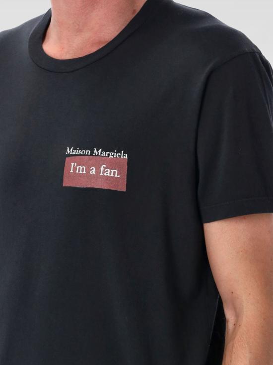 25FW 마르지엘라 반팔 티셔츠 S50GC0723S24575 862 Black - MAISON MARGIELA