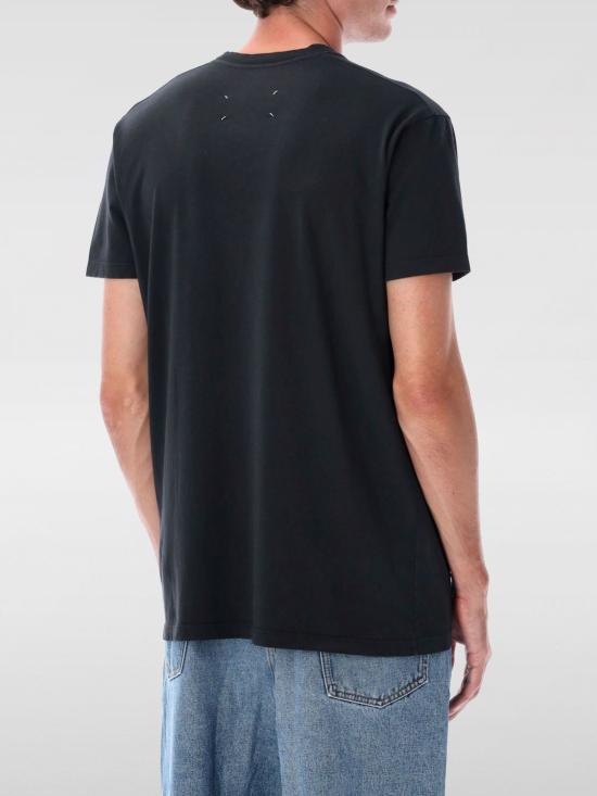 25FW 마르지엘라 반팔 티셔츠 S50GC0723S24575 862 Black - MAISON MARGIELA