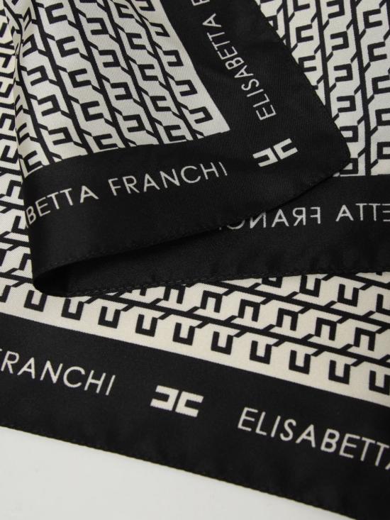 25FW 엘리자베타프랜치 머플러/스카프 FO15F EF3 Black - ELISABETTA FRANCHI