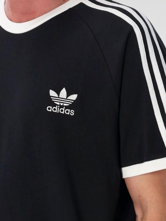 25FW 아디다스 아디컬러 클래식 삼선 티셔츠 IA4845 Black - ADIDAS