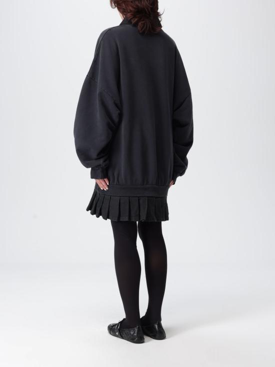 25FW 발렌시아가 롱 원피스 838975TSVC6 1041 Black - BALENCIAGA