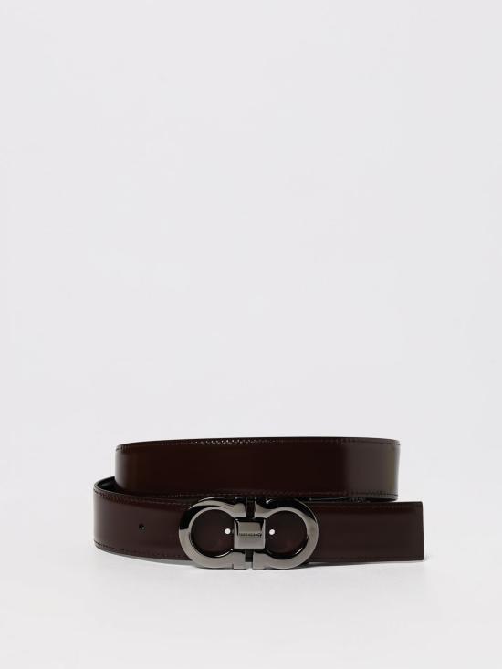 25FW 살바토레 페라가모 가죽 벨트 679535 644557 001 Black - SALVATORE FERRAGAMO