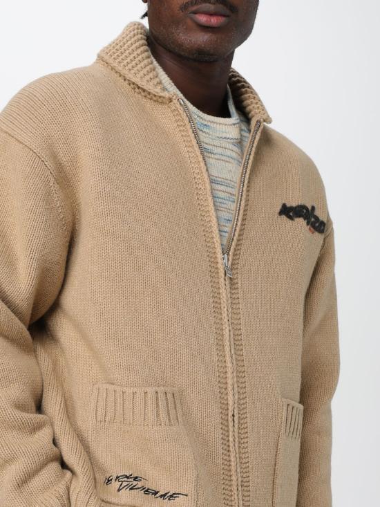 25FW 겐조 스웨터 FF65CA7413CK 11 Beige - KENZO