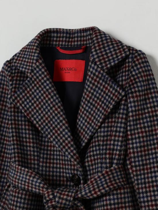 25FW [키즈] 막스앤코 코트 MX0001MX00G MXC15 Burgundy - MAX & CO.