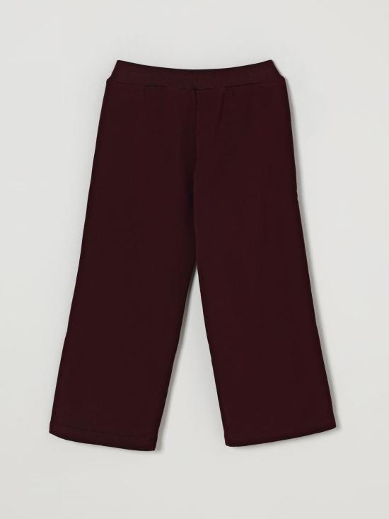 25FW [키즈] 마르니 트레이닝/조거 팬츠 M01546M00NF 0M434 Burgundy - MARNI