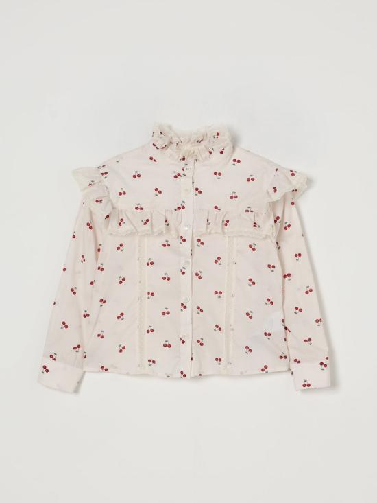 25FW [키즈] 필로소피 셔츠 I1F3036604 P243 White