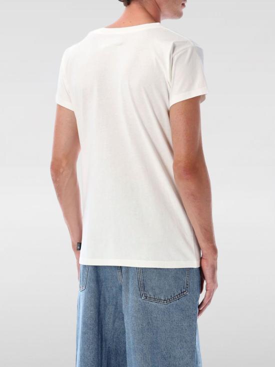 25FW MM6 메종마르지엘라 반팔 티셔츠 SH2GC0026M20108 101 Beige - MM6 MAISON MARGIELA