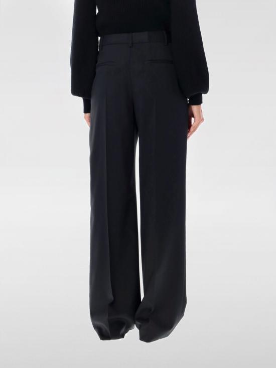 25FW 루루 스튜디오 스트레이트 팬츠 SBIRU Black - LOULOU STUDIO