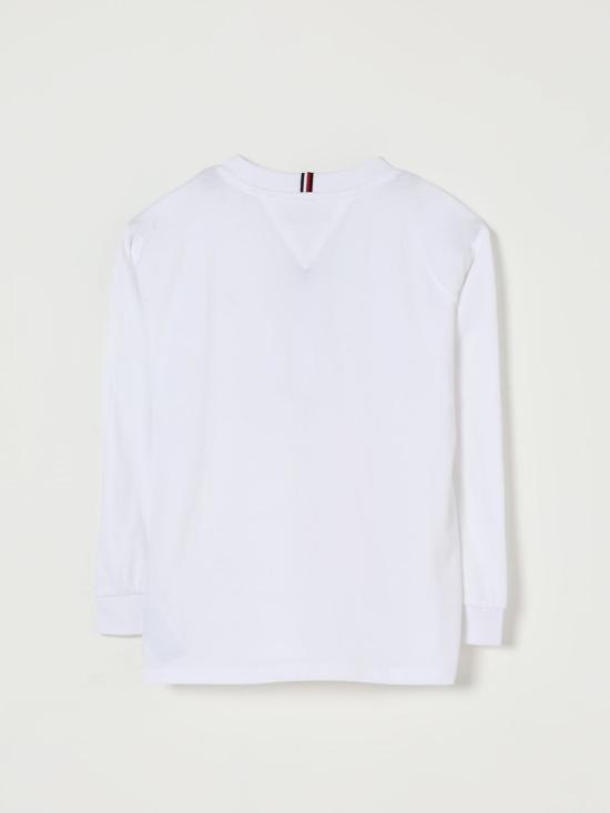 25FW [키즈] 타미힐피거 티셔츠 KB0KB09846 YBR White - TOMMY HILFIGER