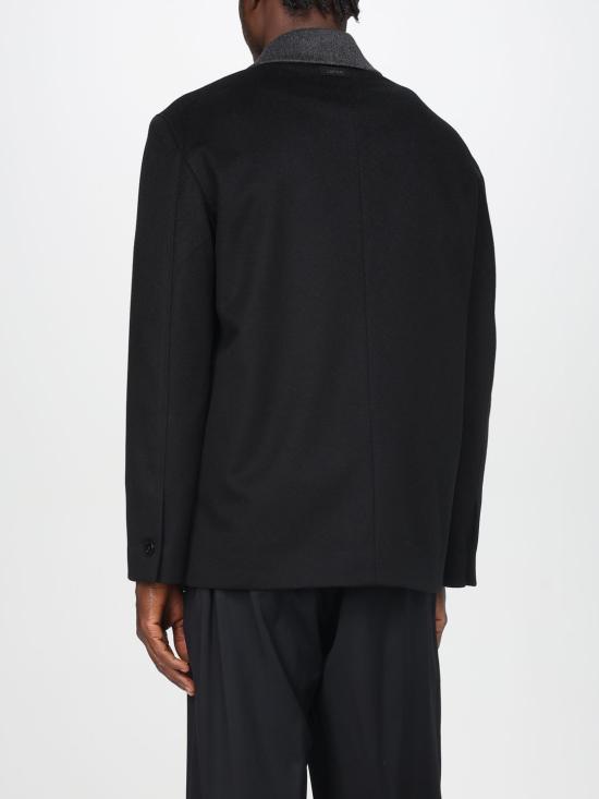 25FW 라르디니 코트 AAGOSLINCN65602 999 Black - LARDINI