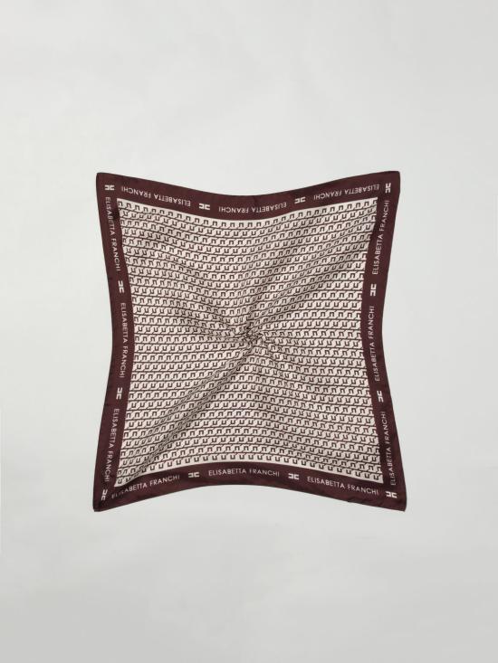 25FW 엘리자베타프랜치 머플러/스카프 FO15F EH8 Red Purple