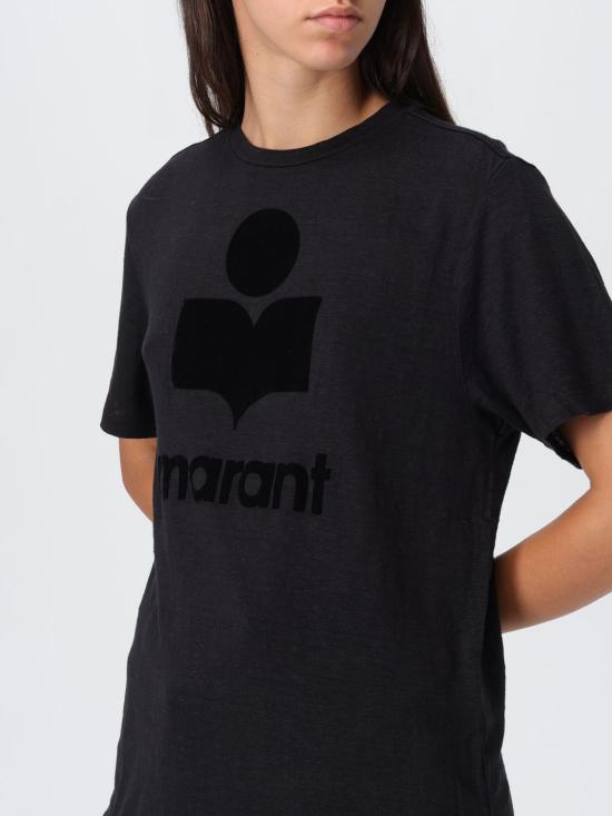 25FW 이자벨마랑에뚜왈 반팔 티셔츠 TS0001FBA1N09E 01BK Black - ISABEL MARANT ETOILE