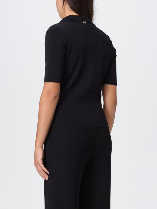 25FW 트윈셋 폴로 티셔츠 252TP3112 00006 Black - TWINSET