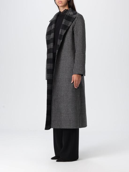 25FW 트윈셋 코트 252TP2080 12781 Black - TWINSET