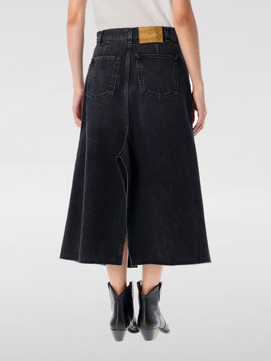 25FW 하이쿠레 스커트 HEW08096DF119 L0894 Black - HAIKURE