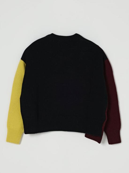 25FW [키즈] 마르니 풀오버 M01629M00VA 0M900 Black - MARNI