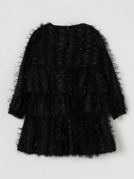 25FW [키즈] 시모네타 원피스 SX1A20O0065 930 Black - SIMONETTA