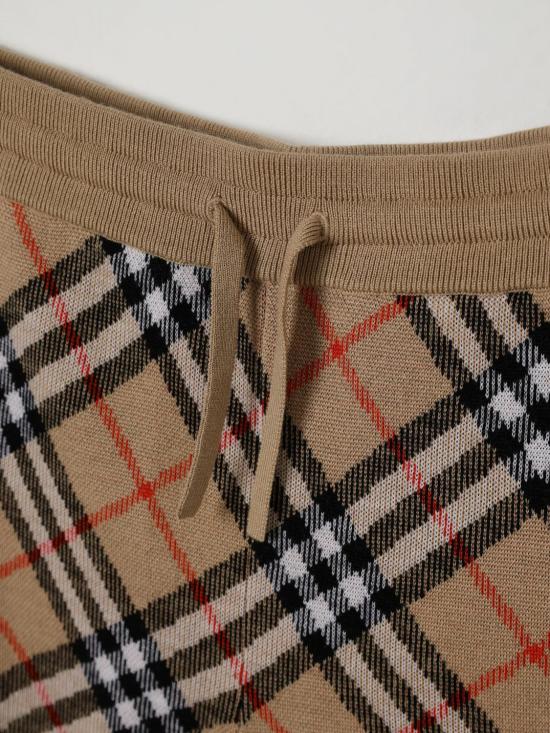 25FW [키즈] 버버리 트레이닝/조거 팬츠 8113327 B9368 Beige - BURBERRY