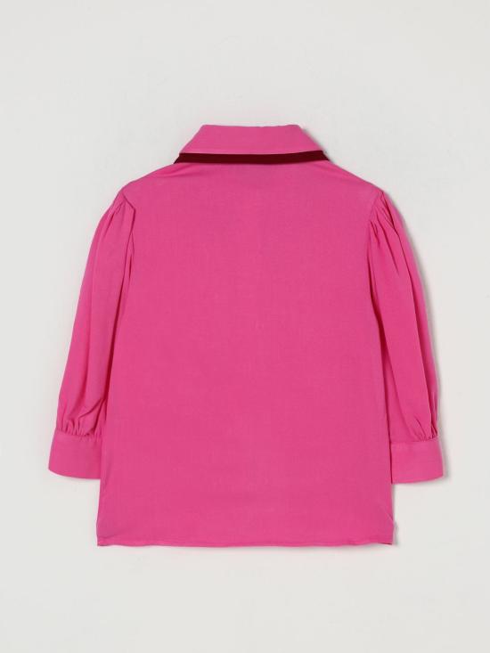 25FW [키즈] 미미솔 셔츠 MFCA104TS0322 FCB Fuchsia - MI MI SOL