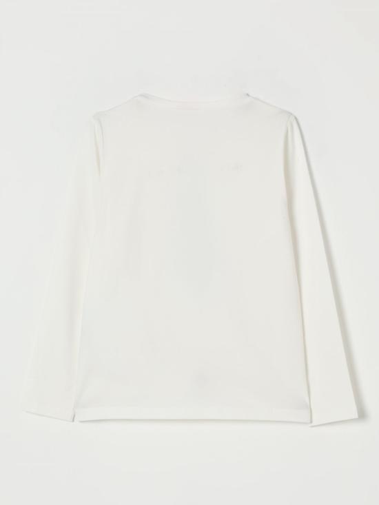 25FW [키즈] 리우조 티셔츠 GF5042J0088 M9700 White - LIU JO