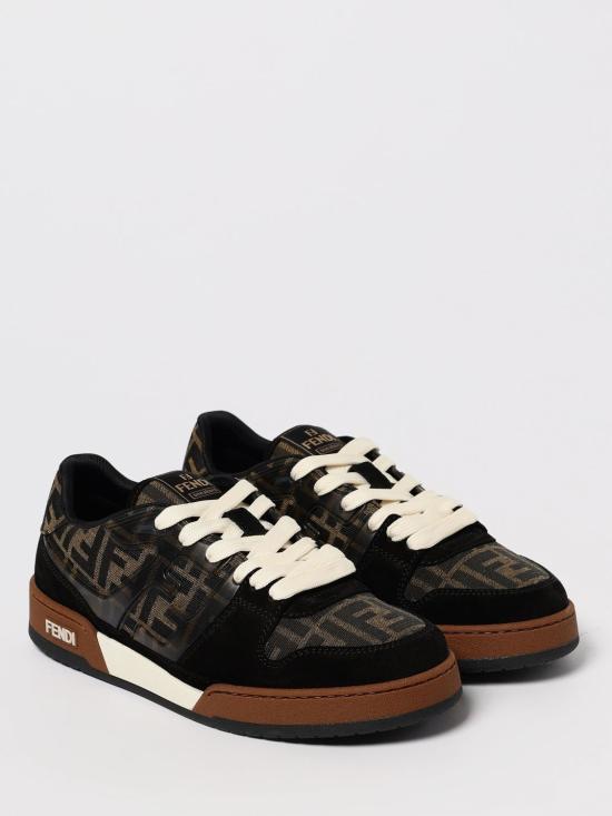 26SS 펜디 매치 스니커즈 7E1688AQ6I F1PXA Tobacco - FENDI