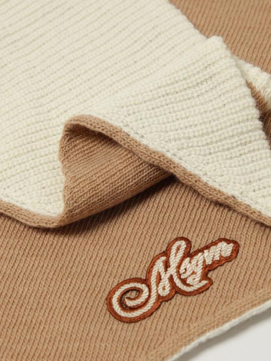 25FW [키즈] 엠에스지엠 스카프 F5MSJGSC157 MS049 Brown - MSGM