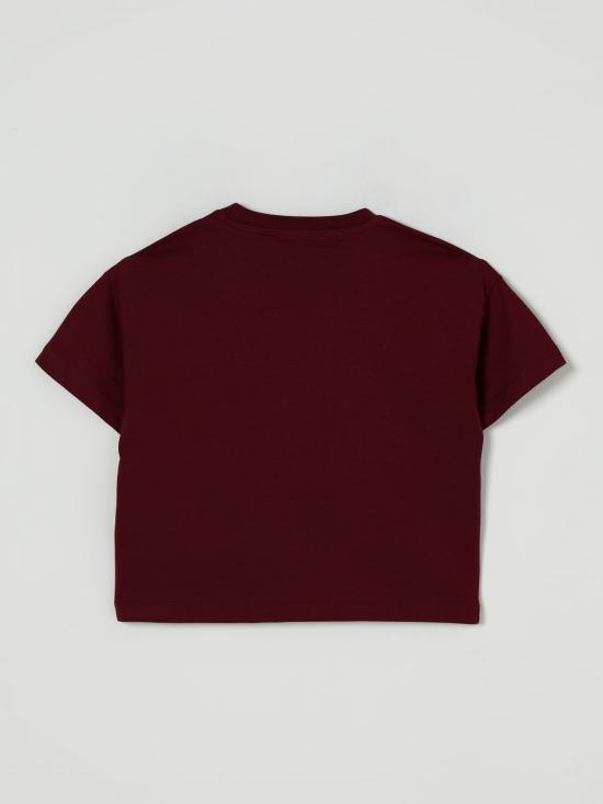 25FW [키즈] 엠에스지엠 티셔츠 F5MSJGTH119 MS034 Brown - MSGM