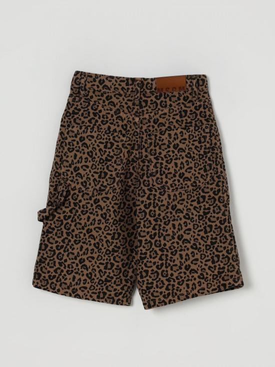 25FW [키즈] 엠에스지엠 쇼츠/버뮤다 F5MSJGBE131 MS030 Brown - MSGM