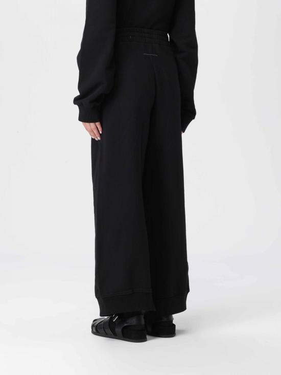 25FW MM6 메종마르지엘라 스트레이트 팬츠 S52KA0546M25025 900 Black - MM6 MAISON MARGIELA