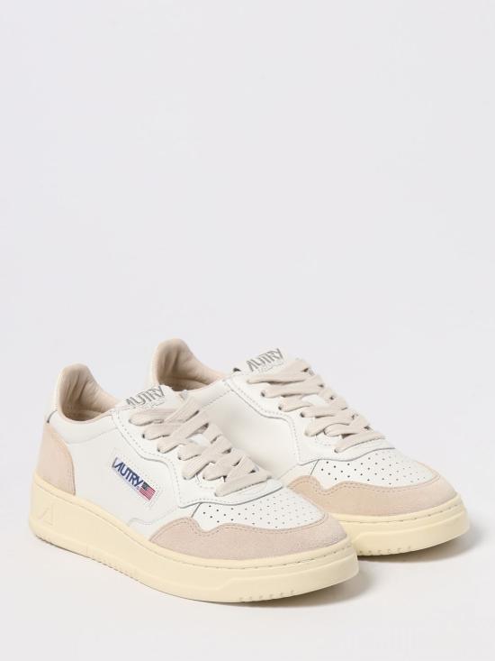 26SS 오트리 메달리스트 로우 스니커즈 AULW LS33 White - AUTRY