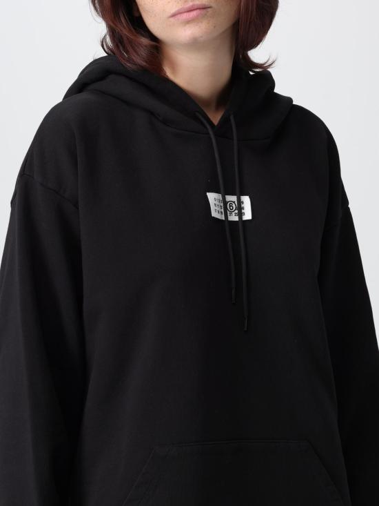 25FW MM6 메종마르지엘라 스웨터 S52GU0234M25025 900 Black - MM6 MAISON MARGIELA